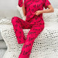 Atishi love heart printed night suit