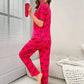 Atishi love heart printed night suit