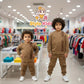 2 PCs printed Tracksuit for kids