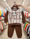 2 PCs printed Tracksuit for kids
