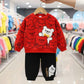 2 PCs printed Tracksuit for kids