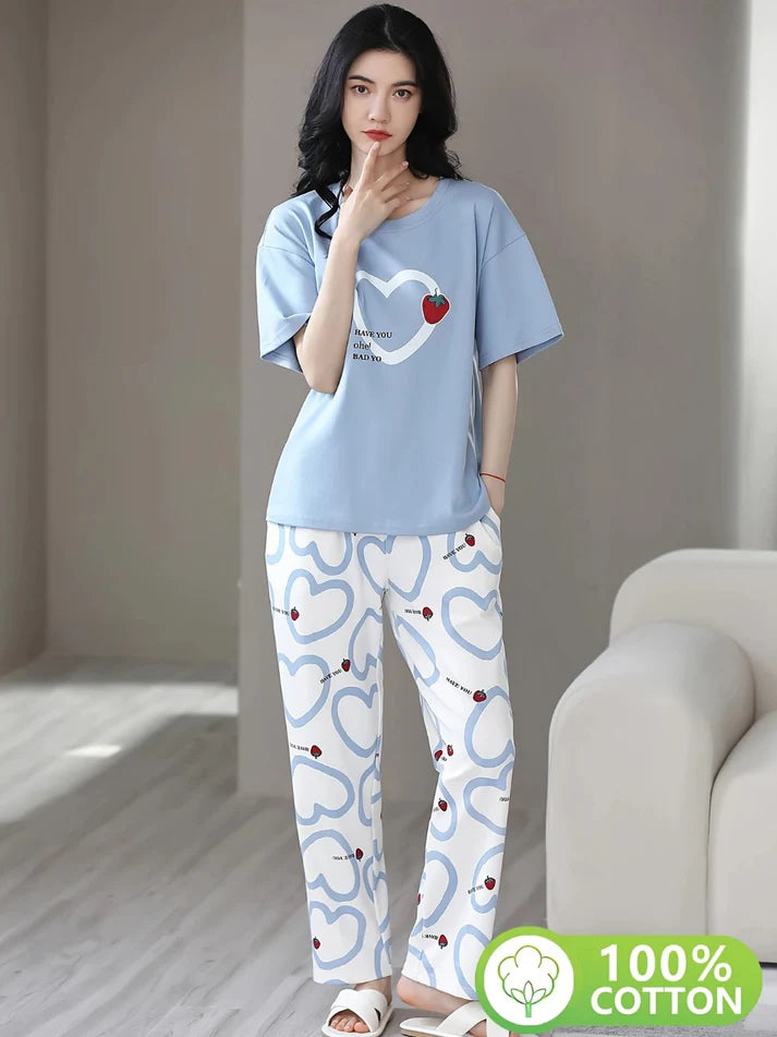 Soft Cotton PJ Suit - P11