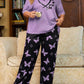 Butterfly Purple PJ Suit